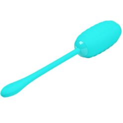 Comprar PRETTY LOVE - KIRK HUEVO VIBRADOR RECARGABLE VERDE CLARO al mejor precio - Envíos Discretos
