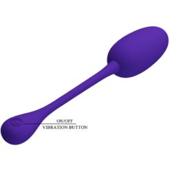 Comprar PRETTY LOVE - KNUCKER HUEVO VIBRADOR RECARGABLE LILA al mejor precio - Envíos Discretos