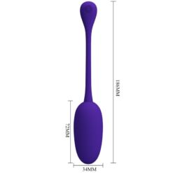 Comprar PRETTY LOVE - KNUCKER HUEVO VIBRADOR RECARGABLE LILA al mejor precio - Envíos Discretos