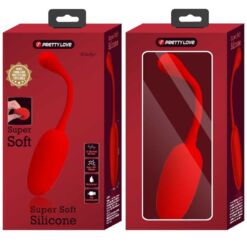 Comprar PRETTY LOVE - KNUCKER HUEVO VIBRADOR RECARGABLE ROJO al mejor precio - Envíos Discretos