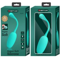Comprar PRETTY LOVE - KNUCKER HUEVO VIBRADOR RECARGABLE VERDE AGUA al mejor precio - Envíos Discretos