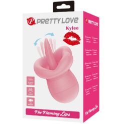 Comprar PRETTY LOVE - KYLEE LENGUA ESTIMULADORA CLÍTORIS 10 VIBRACIONES ROSA NUDE al mejor precio - Envíos Discretos