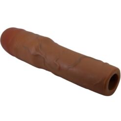 Comprar PRETTY LOVE - KYLIAN FUNDA PARA PENE CON EXTENSIÓN DE 7.6 CM MULATO al mejor precio - Envíos Discretos