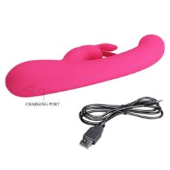 Comprar PRETTY LOVE - LAMAR VIBRADOR RABBIT & PUNTO G ROSA al mejor precio - Envíos Discretos
