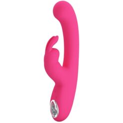 Comprar PRETTY LOVE - LAMAR VIBRADOR RABBIT & PUNTO G ROSA al mejor precio - Envíos Discretos