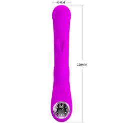 Comprar PRETTY LOVE - LAMAR VIBRADOR RABBIT & PUNTO G VIOLETA al mejor precio - Envíos Discretos