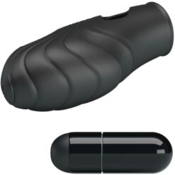 Comprar PRETTY LOVE - LICH VIBRADOR DE DEDO SILICONA NEGRO al mejor precio - Envíos Discretos
