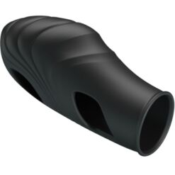 Comprar PRETTY LOVE - LICH VIBRADOR DE DEDO SILICONA NEGRO al mejor precio - Envíos Discretos