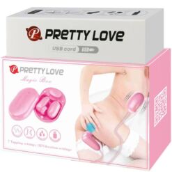 Comprar PRETTY LOVE - MAGIC BOX BALA VIBRADORA & ESTIMULADOR ROSA al mejor precio - Envíos Discretos