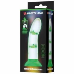 Comprar PRETTY LOVE - MAGICAL NIGHTFALL DILDO SIN VIBRACIÓN LUMINOSO VERDE al mejor precio - Envíos Discretos