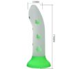 Comprar PRETTY LOVE - MAGICAL NIGHTFALL DILDO SIN VIBRACIÓN LUMINOSO VERDE al mejor precio - Envíos Discretos