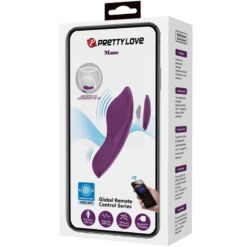 Comprar PRETTY LOVE - MANE MASAJEADOR LAY ON CLÍTORIS 10 VIBRACIONES CONTROL REMOTO MORADO al mejor precio - Envíos Discretos