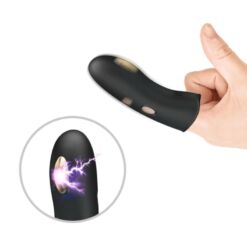 Comprar PRETTY LOVE - MARICO FUNDA DE DEDO ELECTRO-ESTUMILADOR NEGRO al mejor precio - Envíos Discretos