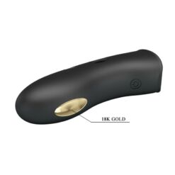 Comprar PRETTY LOVE - MARICO FUNDA DE DEDO ELECTRO-ESTUMILADOR NEGRO al mejor precio - Envíos Discretos