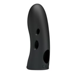 Comprar PRETTY LOVE - MARICO FUNDA DE DEDO ELECTRO-ESTUMILADOR NEGRO al mejor precio - Envíos Discretos