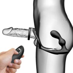 Comprar PRETTY LOVE - MARSHALL ANILLO PARA PENE + PLUG ANAL VIBRATORIO & CONTROL REMOTO al mejor precio - Envíos Discretos