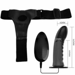 Comprar PRETTY LOVE - MARVIN STRAP ON CON VIBRACIÓN Y DILDO HUECO al mejor precio - Envíos Discretos