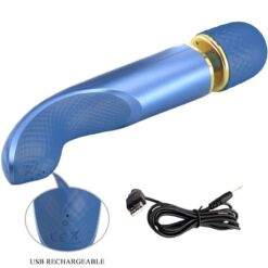 Comprar PRETTY LOVE - MASAJEADOR 7 MODOS VIBRACIÓN AZUL al mejor precio - Envíos Discretos