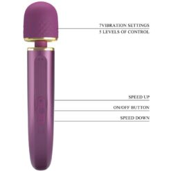 Comprar PRETTY LOVE - MASAJEADOR 7 MODOS VIBRACIÓN LILA al mejor precio - Envíos Discretos