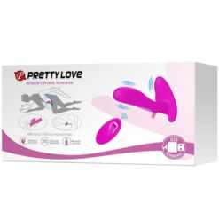 Comprar PRETTY LOVE - MASAJEADOR & VIBRADOR 12 VIBRACIONES CONTROL REMOTO MORADO al mejor precio - Envíos Discretos