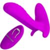 Comprar PRETTY LOVE - MASAJEADOR & VIBRADOR 12 VIBRACIONES CONTROL REMOTO MORADO al mejor precio - Envíos Discretos