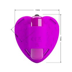 Comprar PRETTY LOVE - MASAJEADOR DE CLÍTORIS HEARTBEAT 10 MODOS DE VIBRACIÓN MORADO al mejor precio - Envíos Discretos