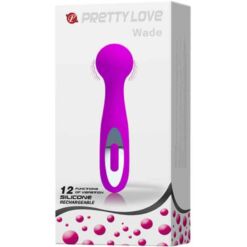 Comprar PRETTY LOVE - MASAJEADOR RECARGABLE WADE 12 FUNCIONES al mejor precio - Envíos Discretos