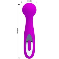 Comprar PRETTY LOVE - MASAJEADOR RECARGABLE WADE 12 FUNCIONES al mejor precio - Envíos Discretos
