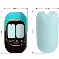 Comprar PRETTY LOVE - MASHA MASTURBADOR MASCULINO AZUL al mejor precio - Envíos Discretos