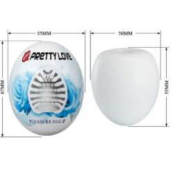 Comprar PRETTY LOVE - MASTURBADOR MASCULINO HUEVO BLANCO al mejor precio - Envíos Discretos
