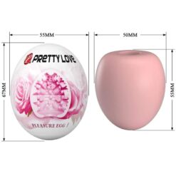 Comprar PRETTY LOVE - MASTURBADOR MASCULINO HUEVO ROSA al mejor precio - Envíos Discretos