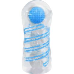 Comprar PRETTY LOVE - MASTURBADOR PEQUEÑO CON ESPIRALES AZUL al mejor precio - Envíos Discretos