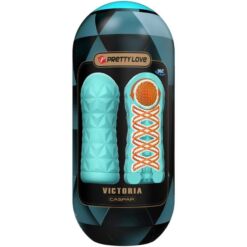 Comprar PRETTY LOVE - MASTURBADOR VICTORIA CASPAR VERDE AGUA al mejor precio - Envíos Discretos