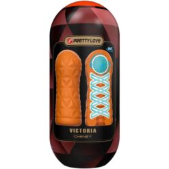Comprar PRETTY LOVE - MASTURBADOR VICTORIA CHENEY NARANJA al mejor precio - Envíos Discretos