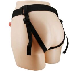 Comprar PRETTY LOVE - MAVIS HARNESS BRIEFS UNIVERSAL CON DILDO 19 CM NATURAL al mejor precio - Envíos Discretos