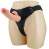 Comprar PRETTY LOVE - MAVIS HARNESS BRIEFS UNIVERSAL CON DILDO 19 CM NATURAL al mejor precio - Envíos Discretos