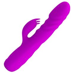 Comprar PRETTY LOVE - MELANIE VIBRADOR CONEJO RECARGABLE MORADO al mejor precio - Envíos Discretos