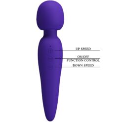 Comprar PRETTY LOVE - MEREDITH MASAJEADOR 12 MODOS VIBRACIÓN LILA al mejor precio - Envíos Discretos