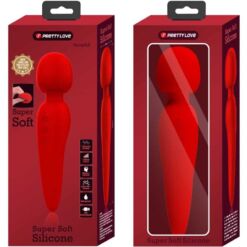 Comprar PRETTY LOVE - MEREDITH MASAJEADOR 12 MODOS VIBRACIÓN ROJO al mejor precio - Envíos Discretos