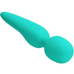 Comprar PRETTY LOVE - MEREDITH MASAJEADOR 12 MODOS VIBRACIÓN VERDE AGUA al mejor precio - Envíos Discretos