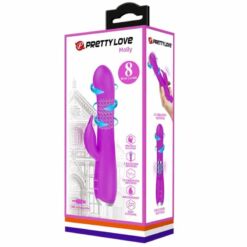 Comprar PRETTY LOVE - MOLLY VIBRADOR CON ROTACION RECARGABLE al mejor precio - Envíos Discretos