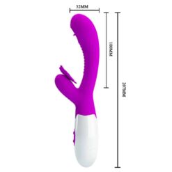 Comprar PRETTY LOVE - MOTH LICKING & VIBRATING LILA al mejor precio - Envíos Discretos