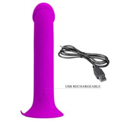 Comprar PRETTY LOVE - MURRAY VIBRADOR Y ESTIMULADOR PUNTO G MORADO al mejor precio - Envíos Discretos