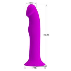 Comprar PRETTY LOVE - MURRAY VIBRADOR Y ESTIMULADOR PUNTO G MORADO al mejor precio - Envíos Discretos