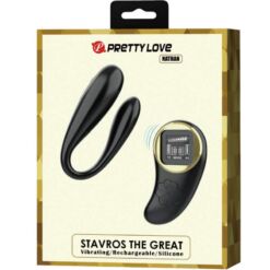 Comprar PRETTY LOVE - NATHAN VIBRADOR DOBLE PLACER CONTROL REMOTO al mejor precio - Envíos Discretos