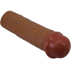 Comprar PRETTY LOVE - NILE FUNDA PARA PENE CON EXTENSIÓN DE 2.5 CM MULATO al mejor precio - Envíos Discretos