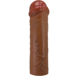 Comprar PRETTY LOVE - NILE FUNDA PARA PENE CON EXTENSIÓN DE 2.5 CM MULATO al mejor precio - Envíos Discretos
