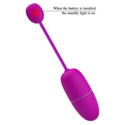 Comprar PRETTY LOVE - NYMPH HUEVO VIBRADOR CONTROLADO POR APP VIOLETA al mejor precio - Envíos Discretos