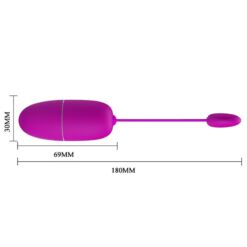 Comprar PRETTY LOVE - NYMPH HUEVO VIBRADOR CONTROLADO POR APP VIOLETA al mejor precio - Envíos Discretos