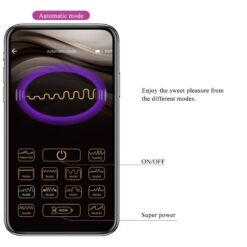 Comprar PRETTY LOVE - NYMPH HUEVO VIBRADOR CONTROLADO POR APP VIOLETA al mejor precio - Envíos Discretos
